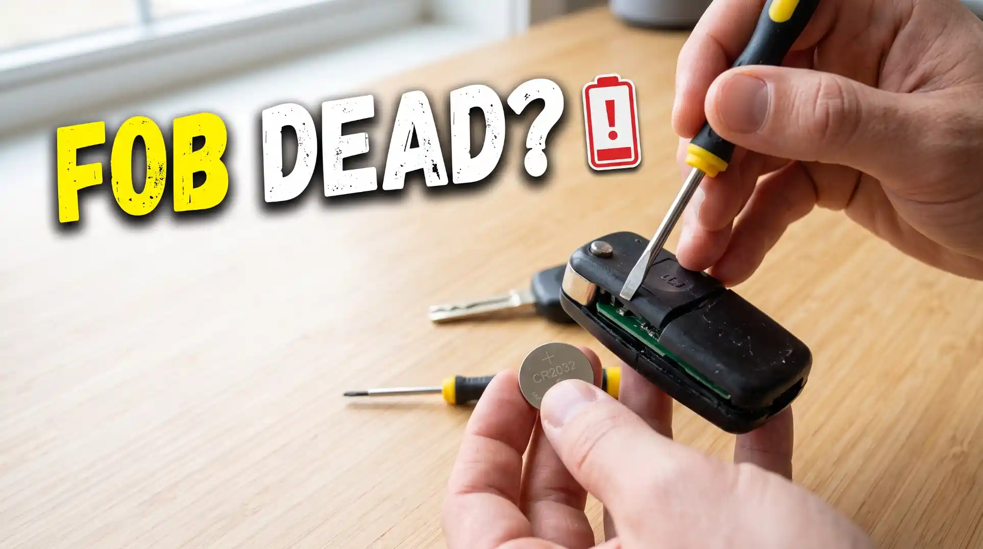Car Key Fob Battery Replacement: Which Battery and How to Change It
