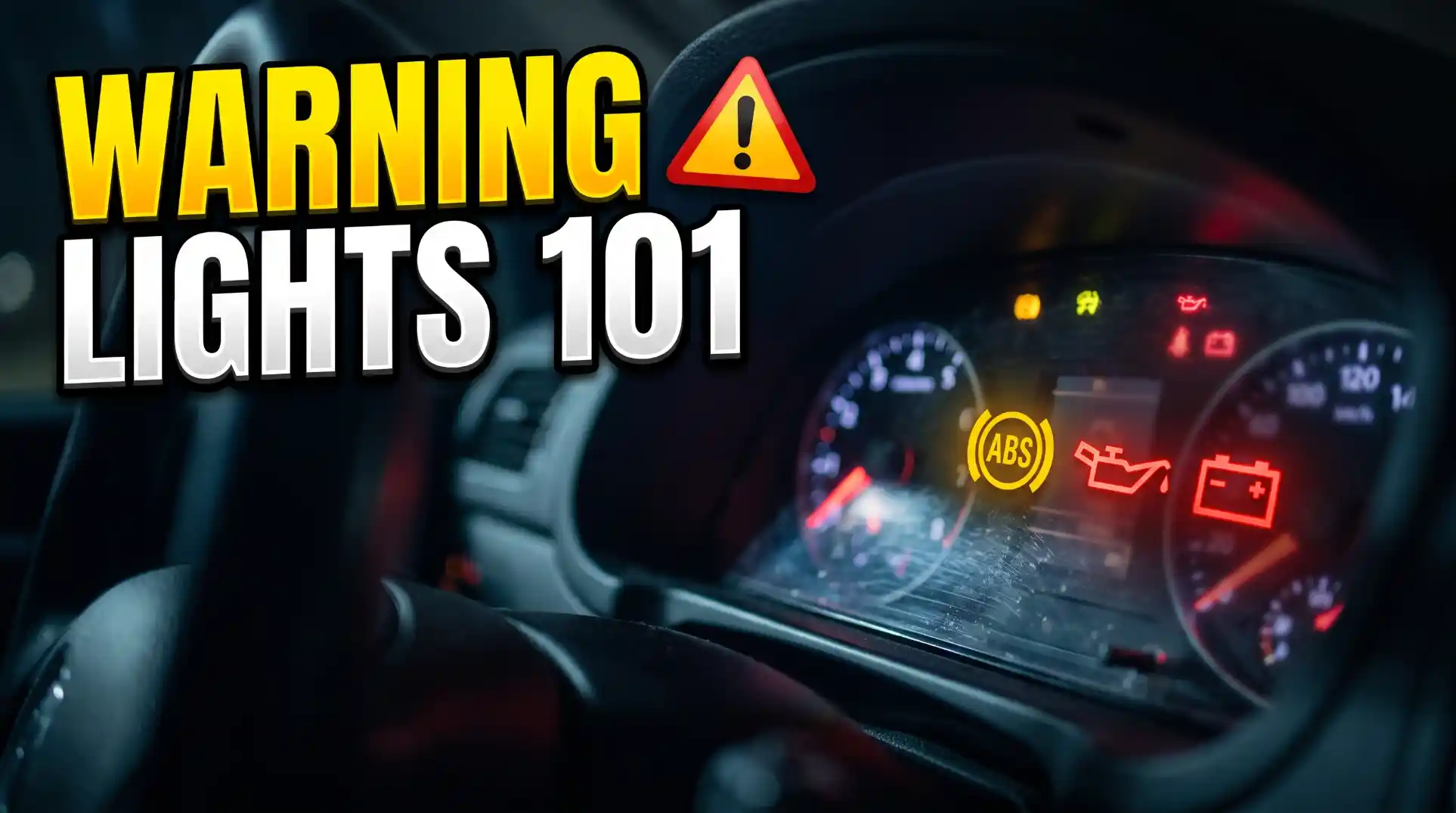ABS, Oil and Battery Warning Lights Explained