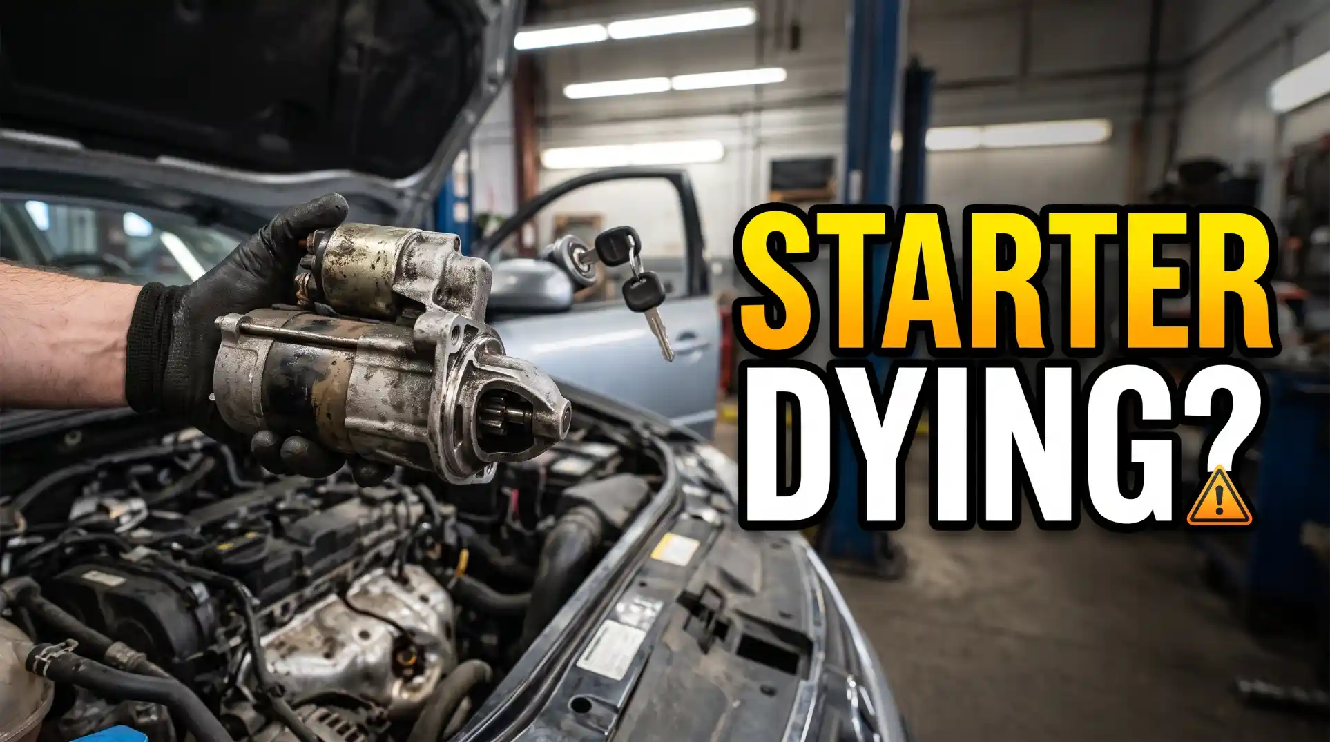 Signs of a Bad Starter (And How It Differs From a Dead Battery)