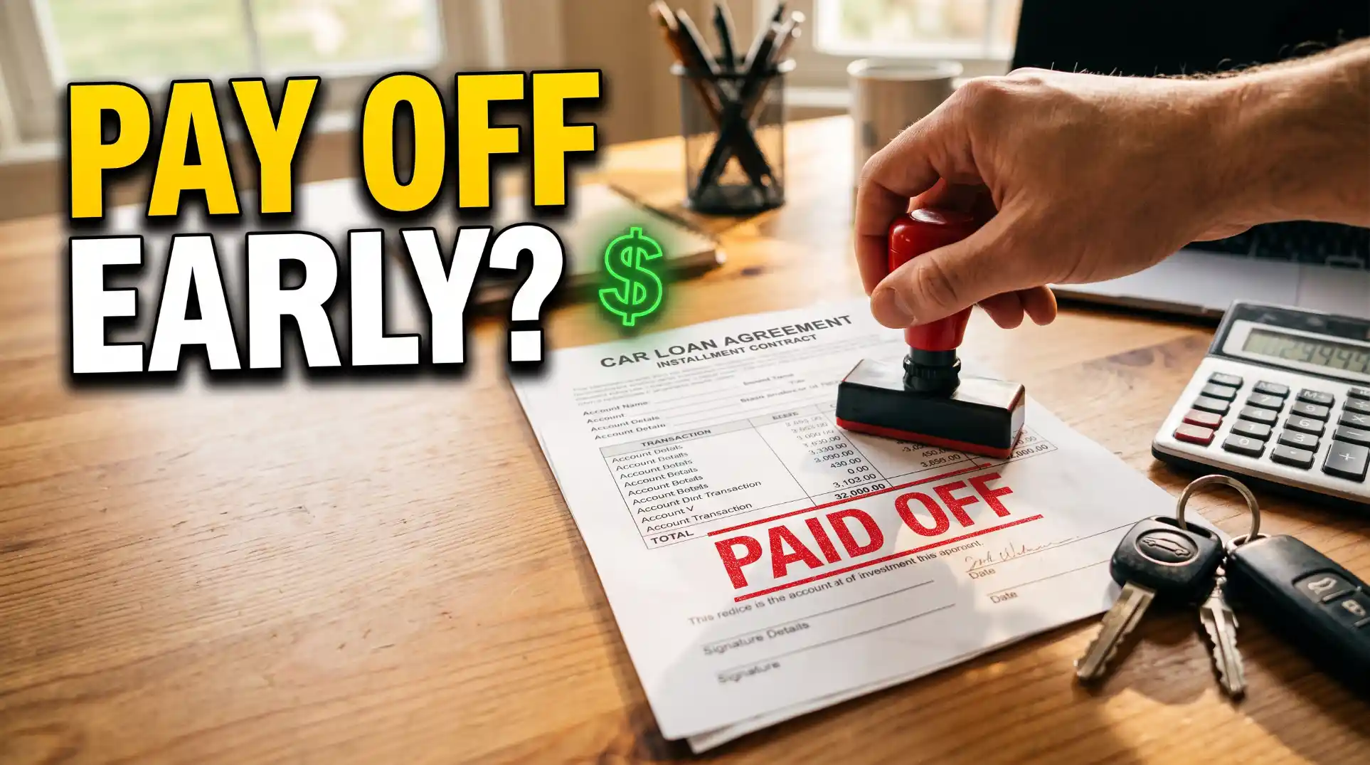 Should You Pay Off Your Car Loan Early? Pros, Cons and Savings
