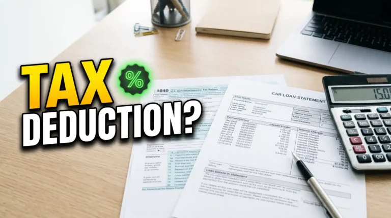 Car Loan Interest Tax Deduction: Can You Deduct It?