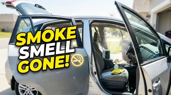 How to Get Smoke and Cigarette Smell Out of a Car for Good