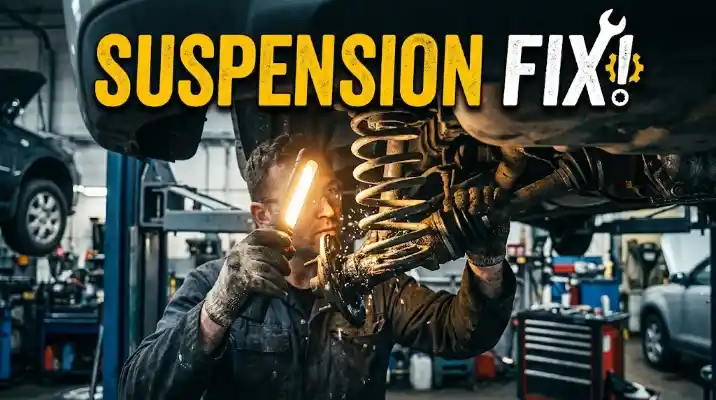 Suspension and Axle Repair: Signs, Parts and Costs
