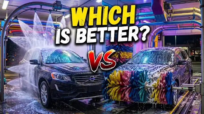 Touchless vs Soft-Touch Car Wash: Which Is Safer for Your Paint?
