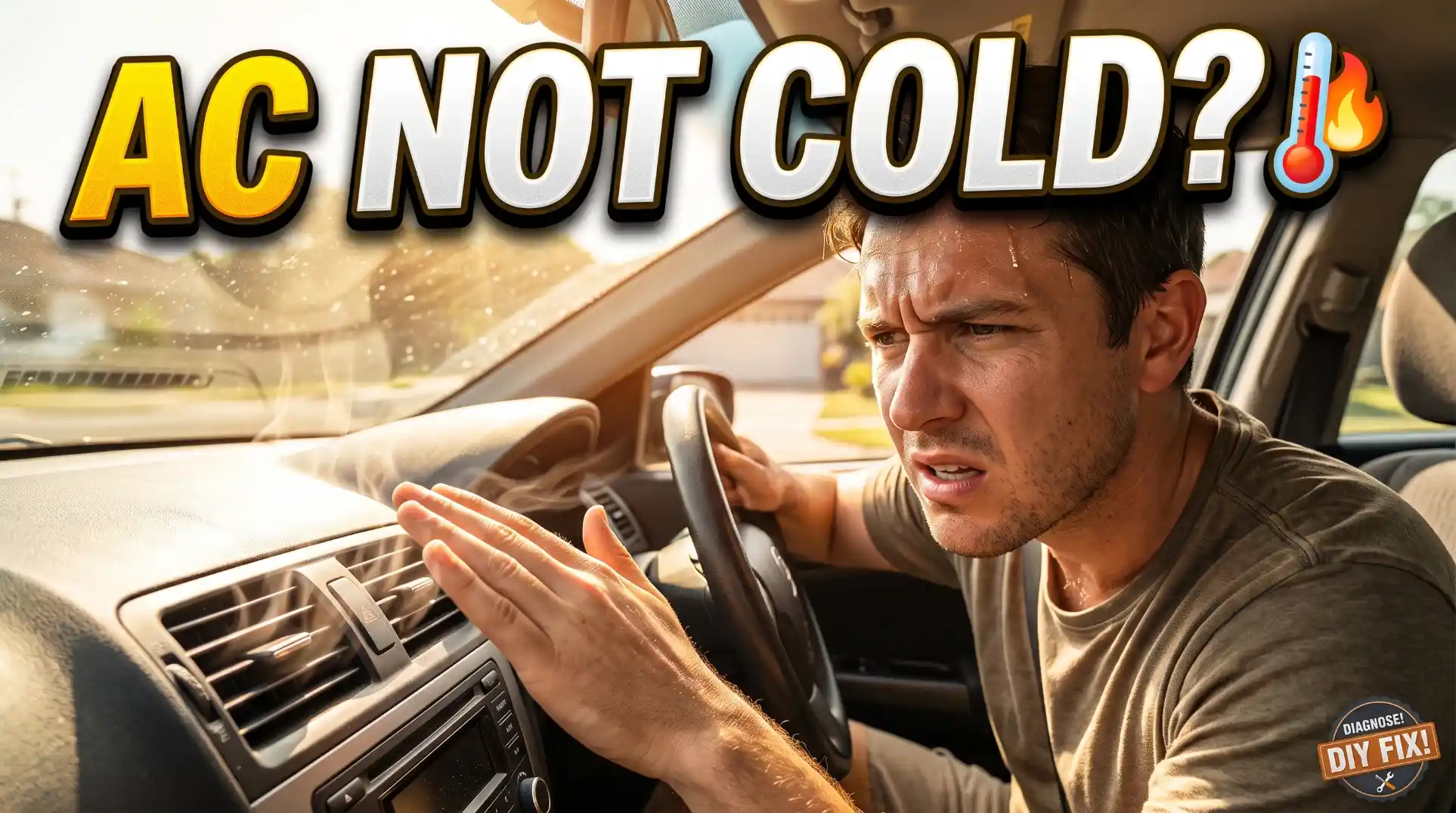 Car AC Blowing Hot Air? Causes, Checks and Fixes
