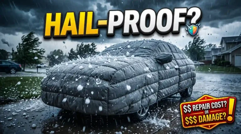 Hail Car Covers: Do They Work? (Plus Hail Damage Repair Costs)