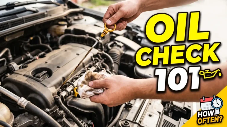 How to Check Your Car’s Oil (And How Often to Change It)